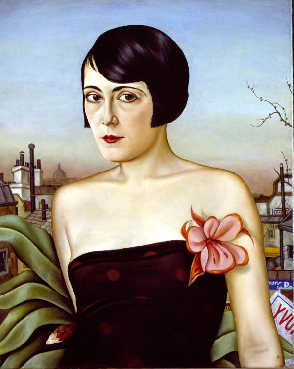  Christian Schad, Maika, 1929,  olieverf op doek, 65 x 53 cm, particuliere collectie