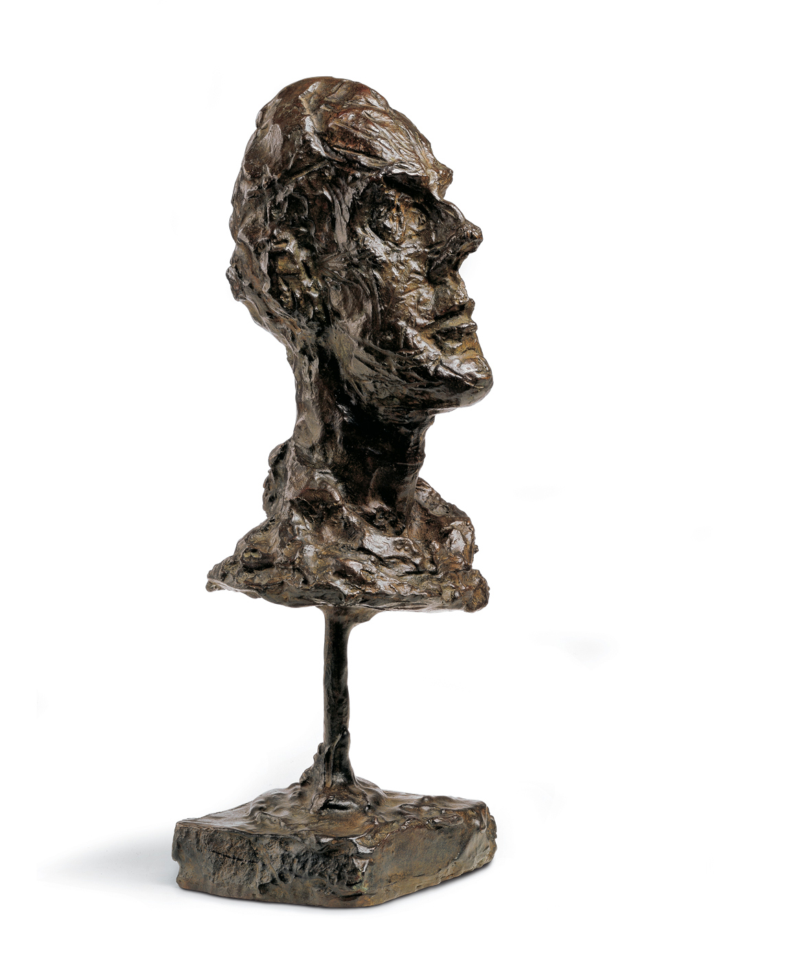 Alberto Giacometti, Tête de Diego au col roulé