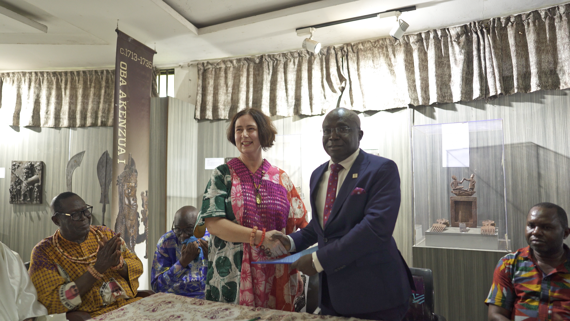 Benin bronze restitution ceremony