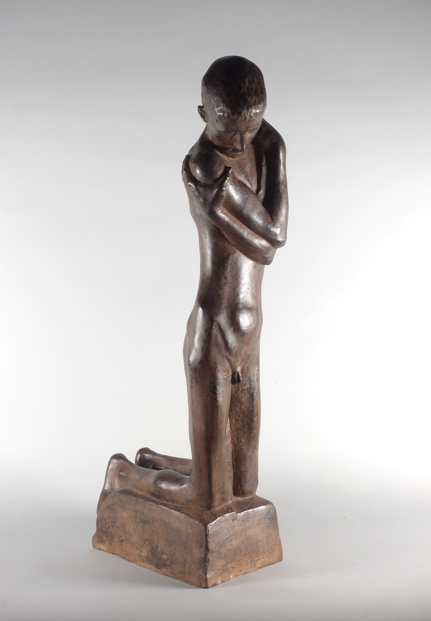 George Minne, De geknielde van de fontein, 1898 George Minne, De geknielde van de fontein, 1898