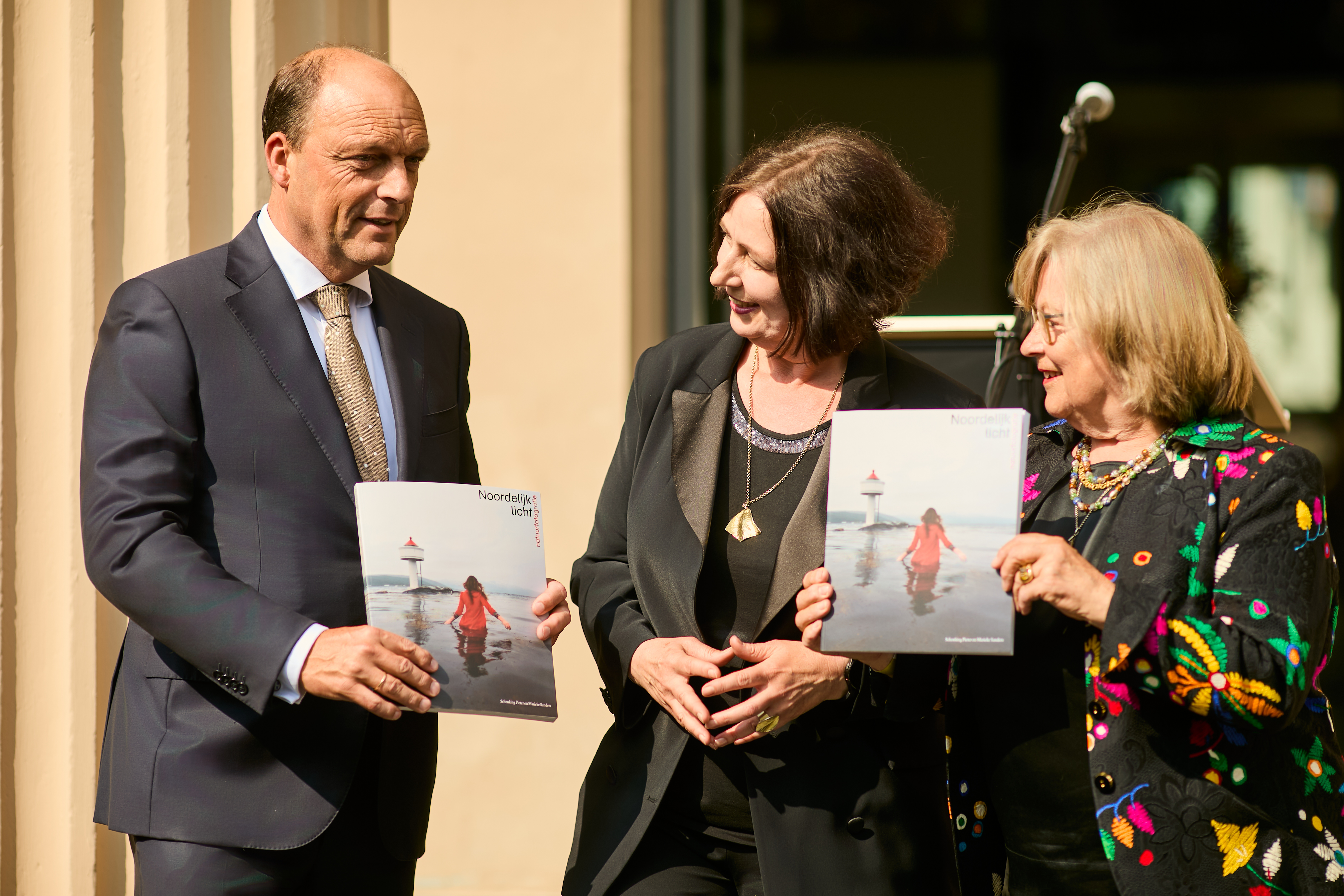 Peter Snijders, Beatrice von Bormann, Marieke Sanders, Foto Hans van Eijsden