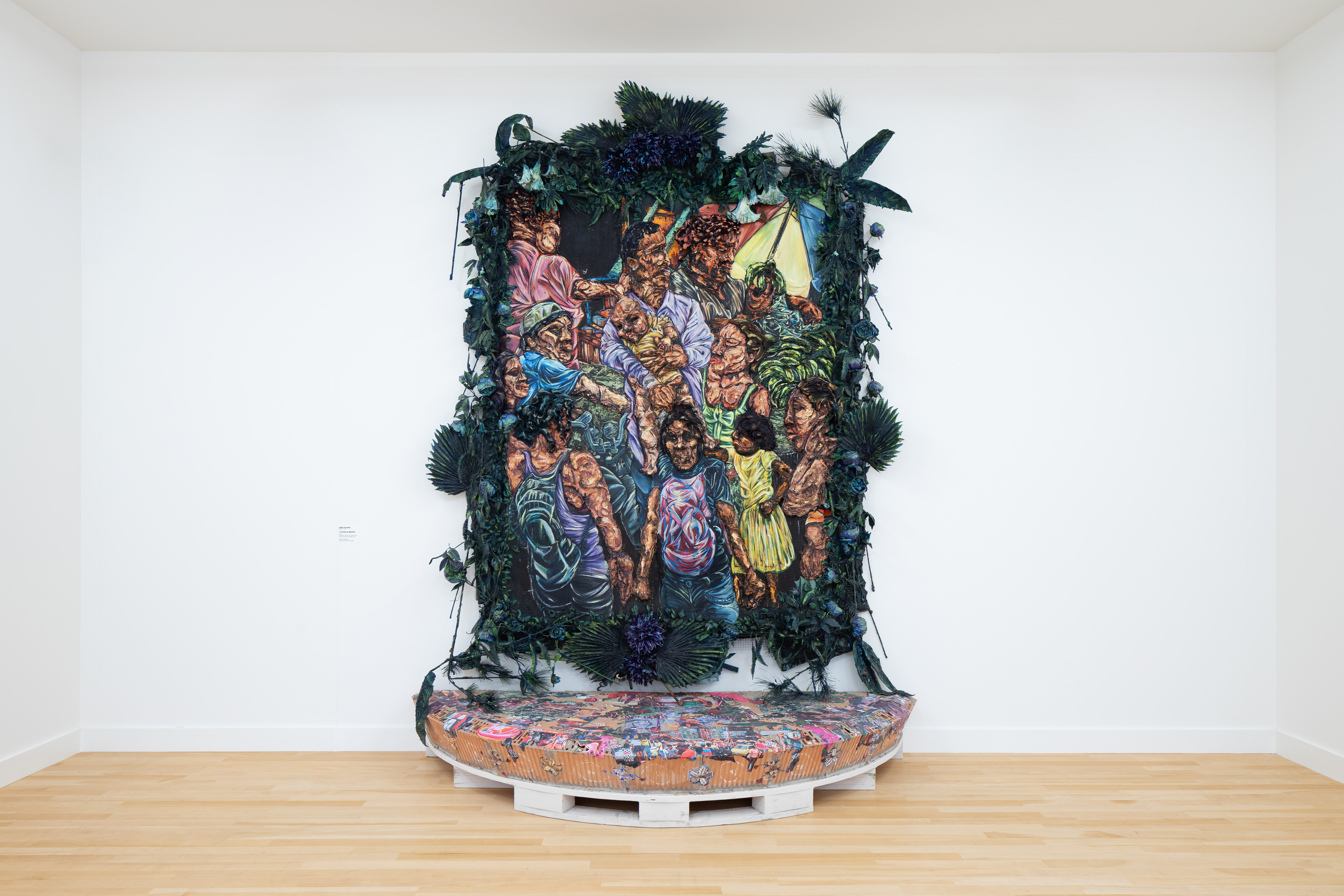 Raquel van Haver, La historia de la migrantes, 2020, Foto Peter Tijhuis